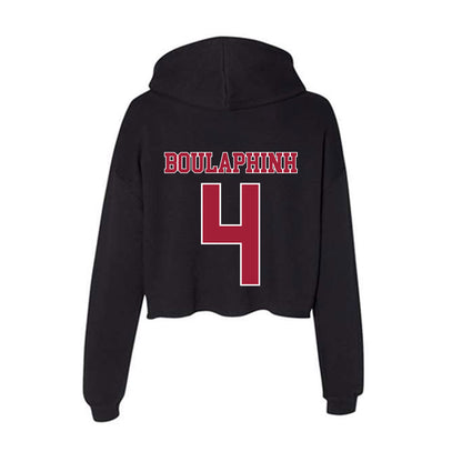 Stanford - NCAA Softball : Sydney Boulaphinh - Women's Crop Fleece Hoodie-1