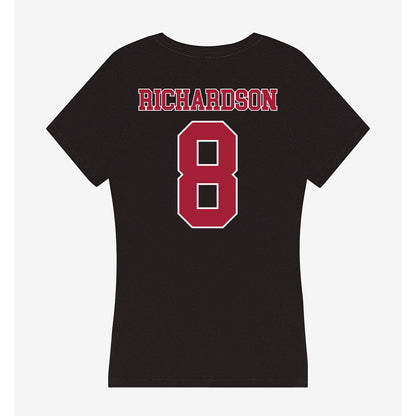 Stanford - NCAA Football : Cam Richardson - Women's V-Neck T-Shirt-1