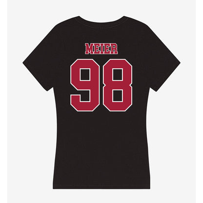 Stanford - NCAA Football : Max Meier - Women's V-Neck T-Shirt-1