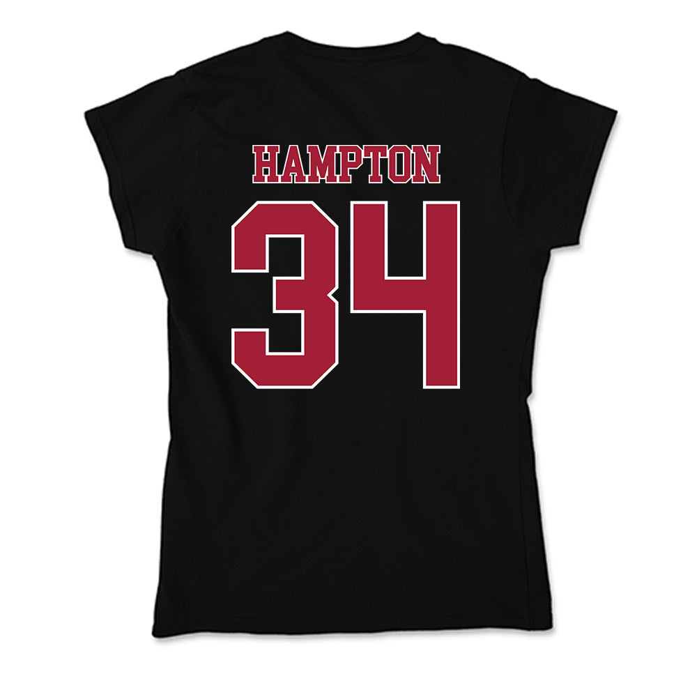 Stanford - NCAA Football : Caleb Hampton - Soft Style Women’s T-Shirt-1