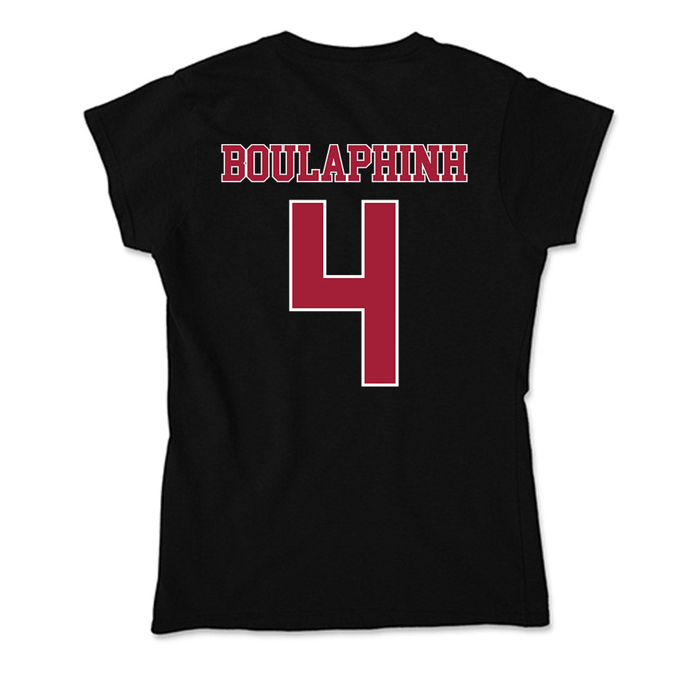Stanford - NCAA Softball : Sydney Boulaphinh - Soft Style Women’s T-Shirt-1