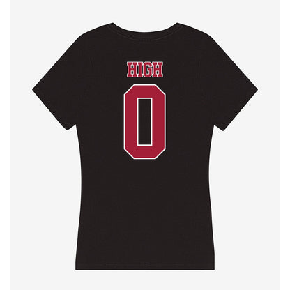 Stanford - NCAA Football : Caden High - Women's V-Neck T-Shirt-1