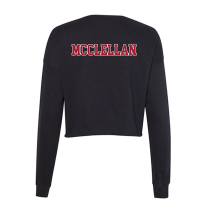 Stanford - NCAA Women's Lightweight Rowing : Campbell McClellan - Women's Cropped Crew Fleece-1
