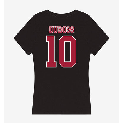Stanford - NCAA Men's Volleyball : Ryan DuRoss - Women's V-Neck T-Shirt-1