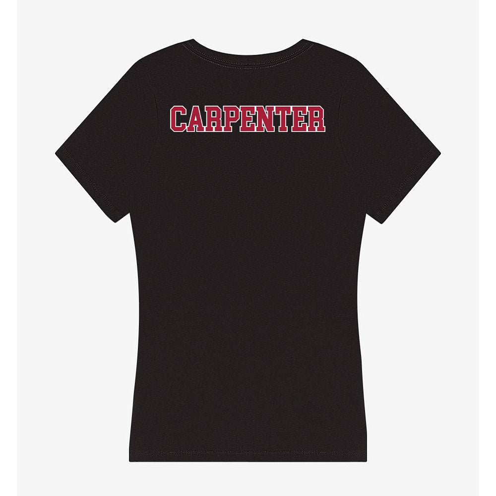 Stanford - NCAA Women's Water Polo : Christine Carpenter - Women's V-Neck T-Shirt-1