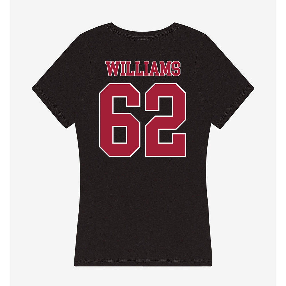 Stanford - NCAA Football : Josh Williams - Women's V-Neck T-Shirt-1