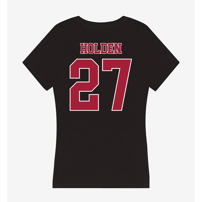 Stanford - NCAA Women's Soccer : Brooke Holden - Women's V-Neck T-Shirt-1