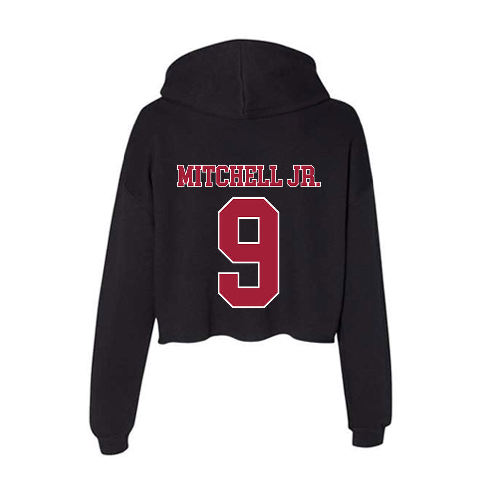 Stanford - NCAA Football : Mike Mitchell Jr. - Women's Crop Fleece Hooded Sweatshirt-1