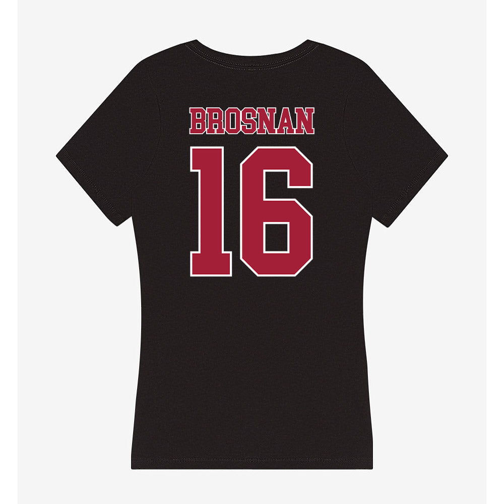 Stanford - NCAA Women's Lacrosse : Ava Brosnan - Women's V-Neck T-Shirt-1