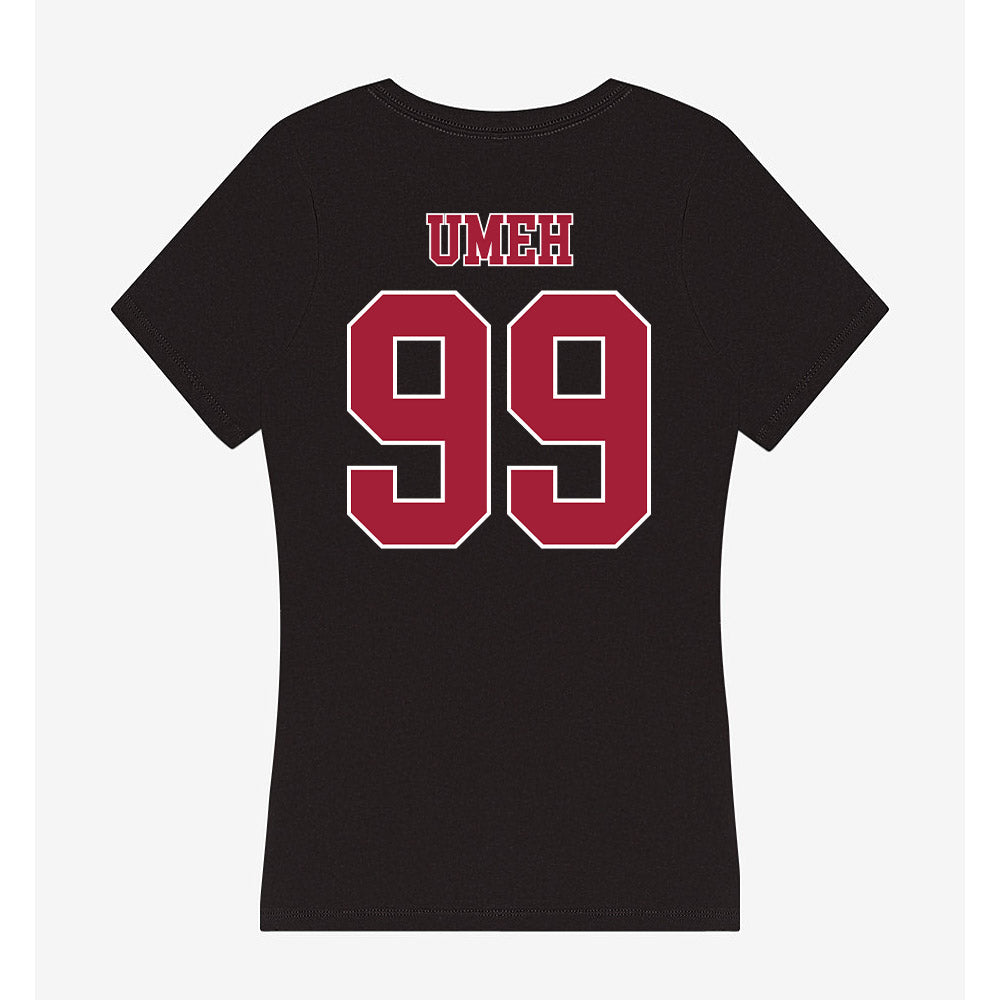 Stanford - NCAA Football : Benedict Umeh - Women's V-Neck T-Shirt-1