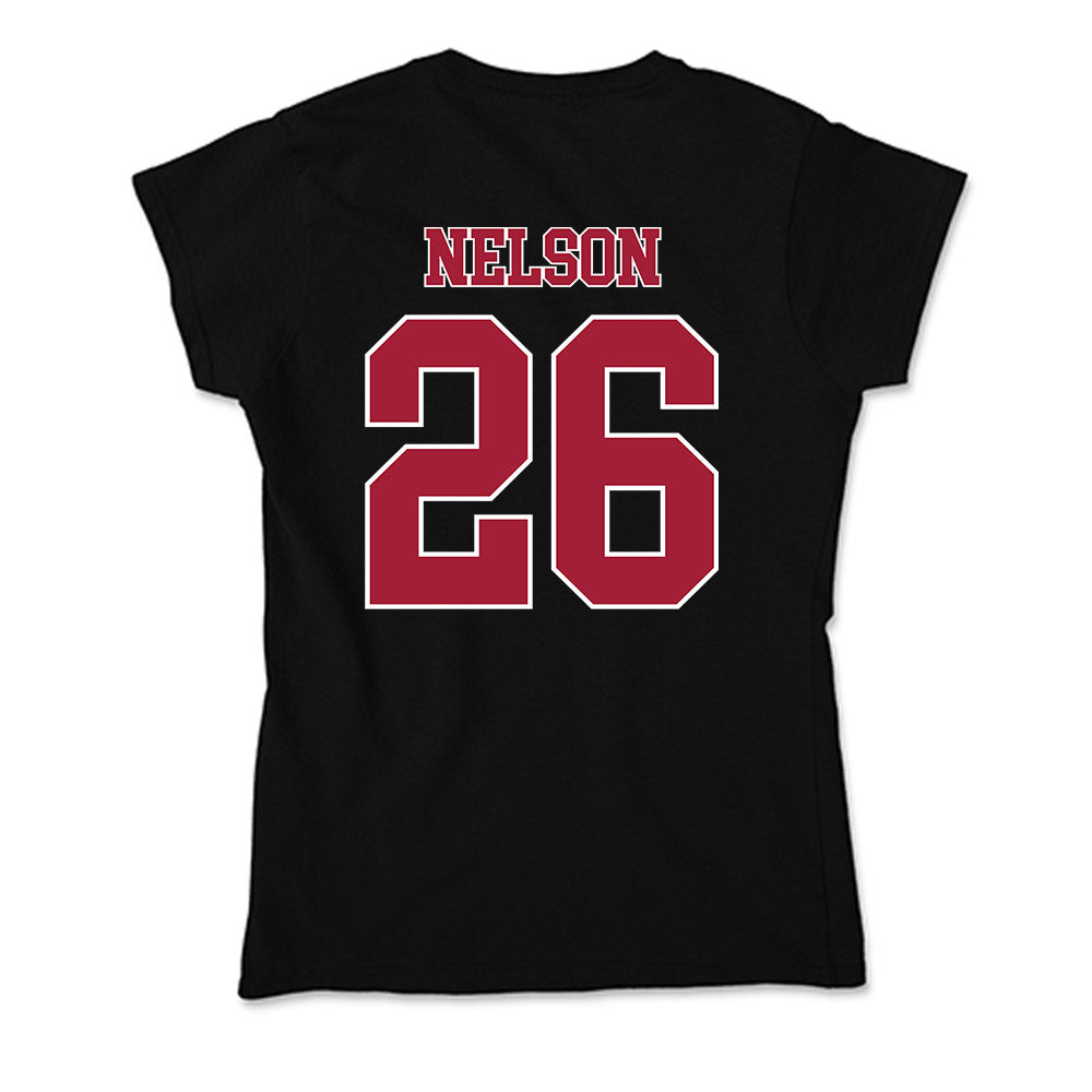 Stanford - NCAA Softball : Taylor Nelson - Soft Style Women’s T-Shirt-1