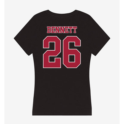 Stanford - NCAA Men's Soccer : Brad Bennett - Women's V-Neck T-Shirt-1
