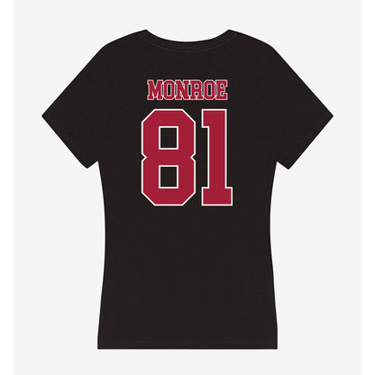 Stanford - NCAA Football : Marcus Monroe - Women's V-Neck T-Shirt-1