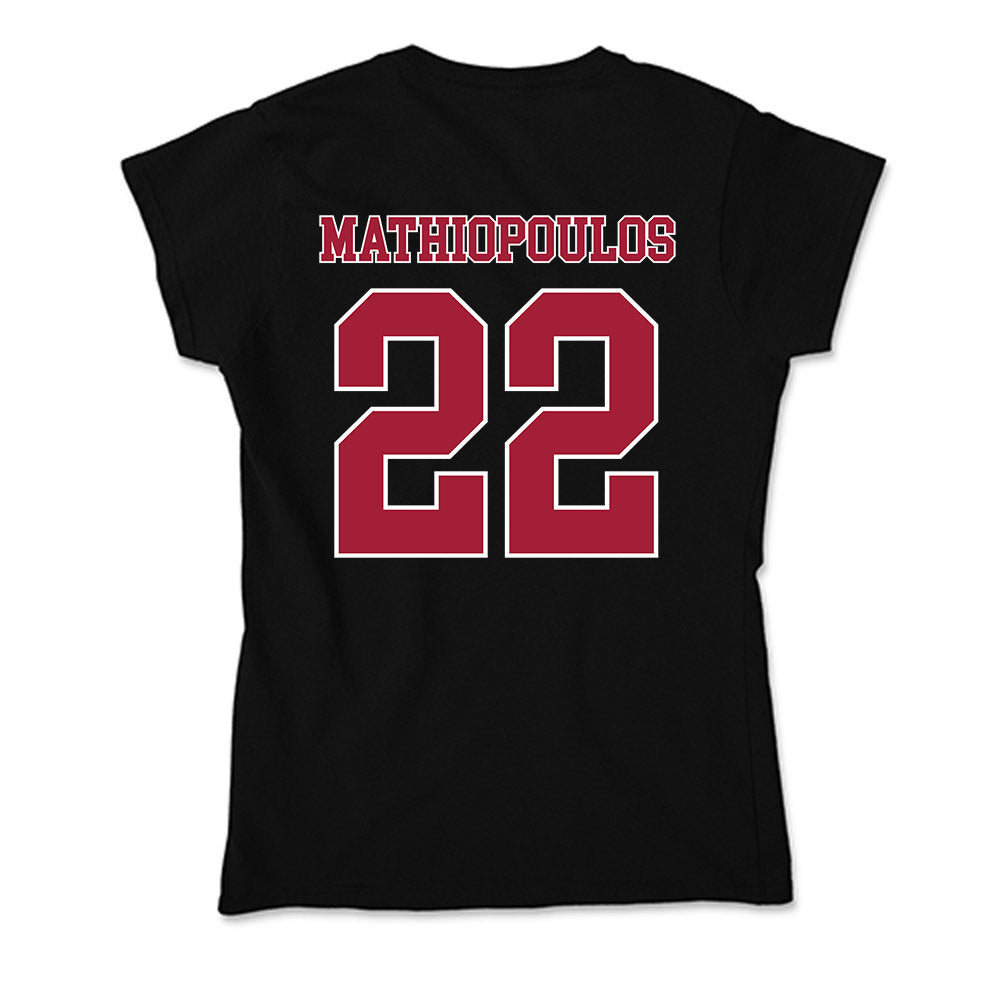 Stanford - NCAA Men's Water Polo : Konstantinos Mathiopoulos - Soft Style Women’s T-Shirt-1