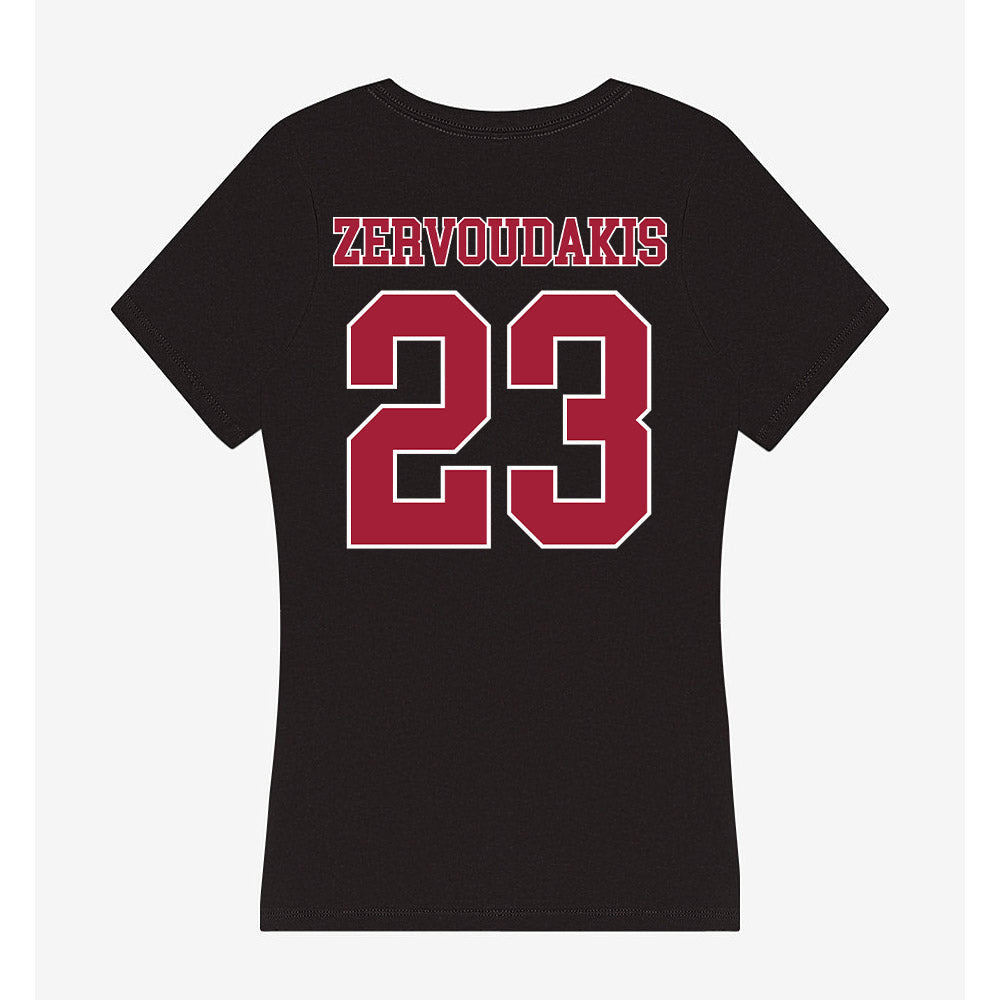 Stanford - NCAA Men's Water Polo : Orestis Zervoudakis - Women's V-Neck T-Shirt-1