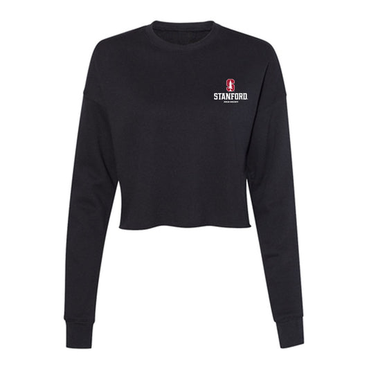Stanford - NCAA Women's Field Hockey : Tyla Ozgen - Women's Cropped Crew Fleece-0