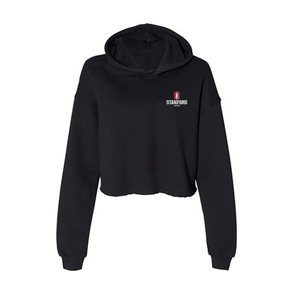 Stanford - NCAA Football : Mike Mitchell Jr. - Women's Crop Fleece Hooded Sweatshirt-0