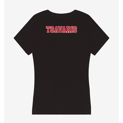 Fairfield - NCAA Men's Rowing : Maxim Tsavaris - Women's V-Neck T-Shirt-1