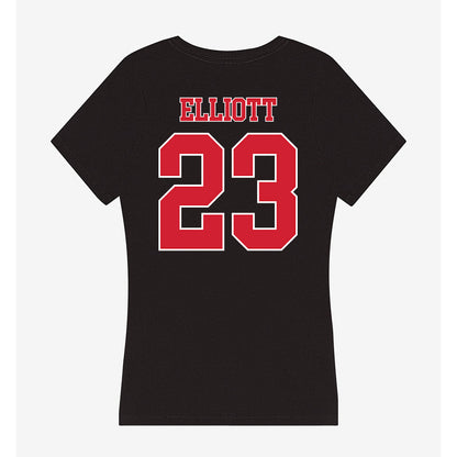 Fairfield - NCAA Men's Lacrosse : Shane Elliott - Women's V-Neck T-Shirt-1