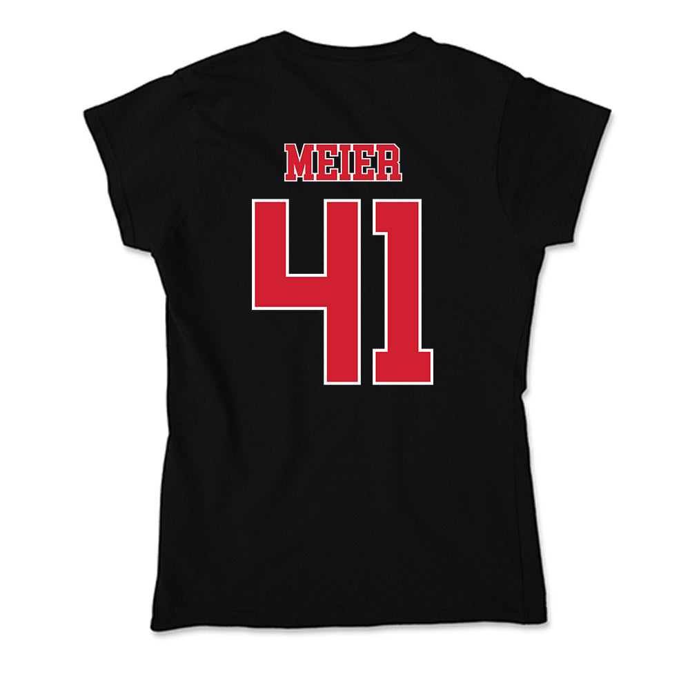Fairfield - NCAA Men's Lacrosse : Alex Meier - Soft Style Women’s T-Shirt-1