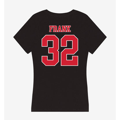 Fairfield - NCAA Baseball : Alex Frank - Women's V-Neck T-Shirt-1