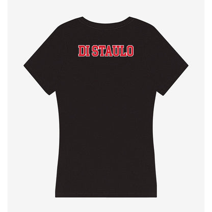 Fairfield - NCAA Men's Tennis : Alexander Di Staulo - Women's V-Neck T-Shirt-1