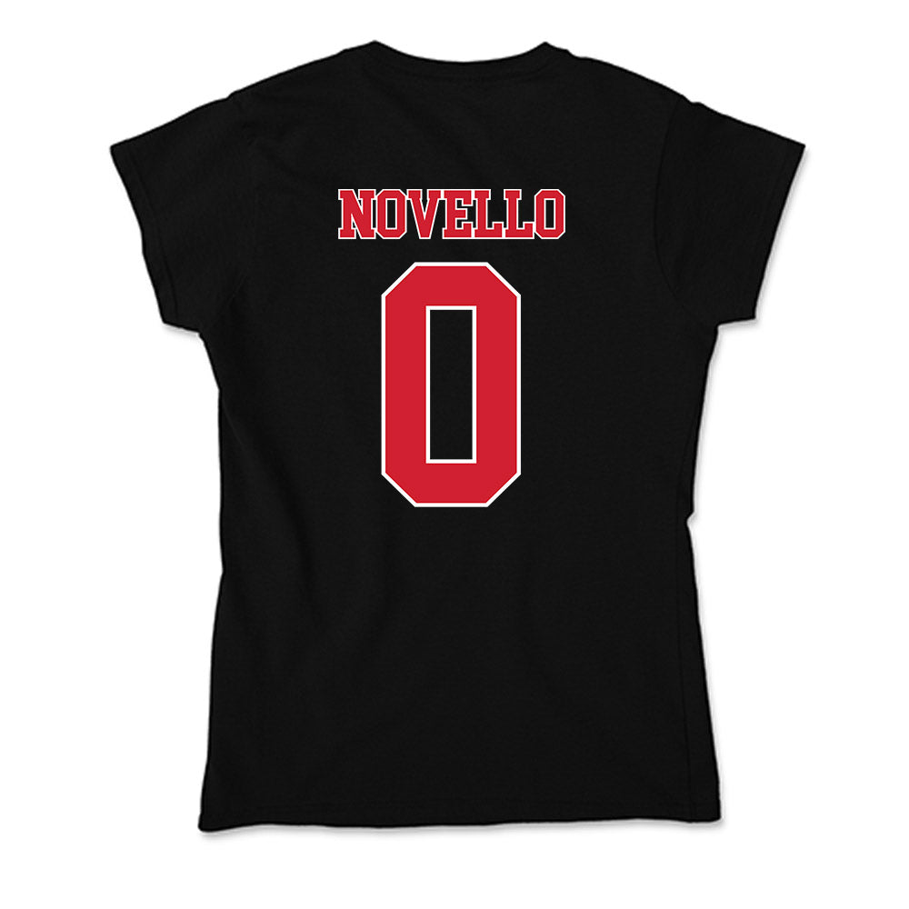 Fairfield - NCAA Men's Soccer : Anthony Novello - Soft Style Women’s T-Shirt-1