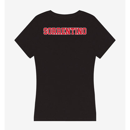 Fairfield - NCAA Women's Rowing : Mia Sorrentino - Women's V-Neck T-Shirt-1