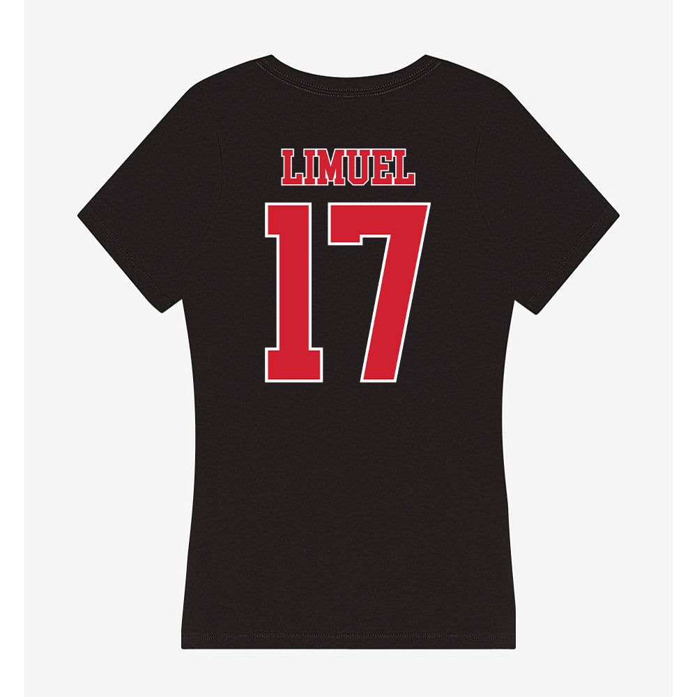 Fairfield - NCAA Women's Volleyball : Keyaira Limuel - Women's V-Neck T-Shirt-1