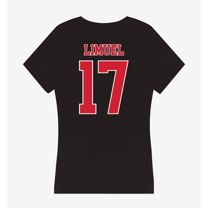 Fairfield - NCAA Women's Volleyball : Keyaira Limuel - Women's V-Neck T-Shirt-1
