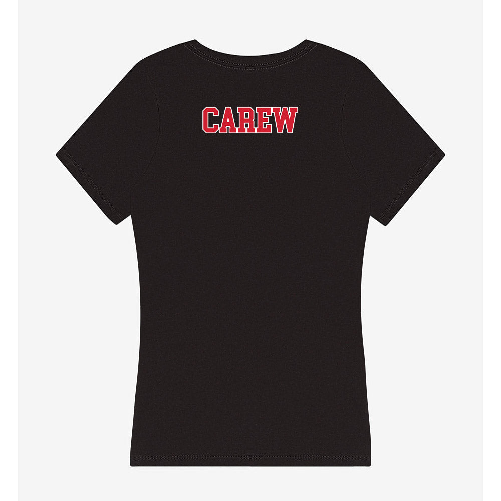 Fairfield - NCAA Men's Golf : Jack Carew - Women's V-Neck T-Shirt-1
