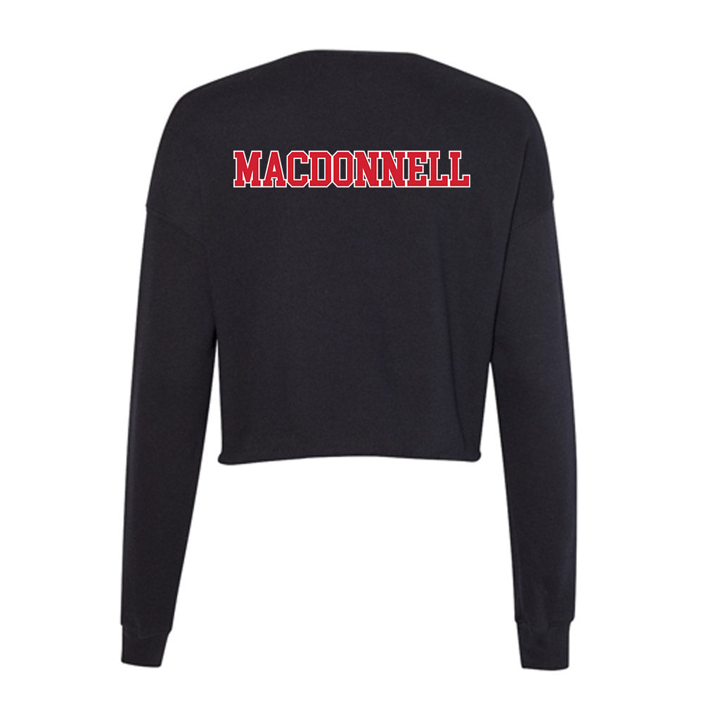 Fairfield - NCAA Men's Rowing : Ryan MacDonnell - Women's Cropped Crew Fleece-1