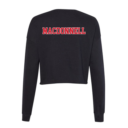 Fairfield - NCAA Men's Rowing : Ryan MacDonnell - Women's Cropped Crew Fleece-1