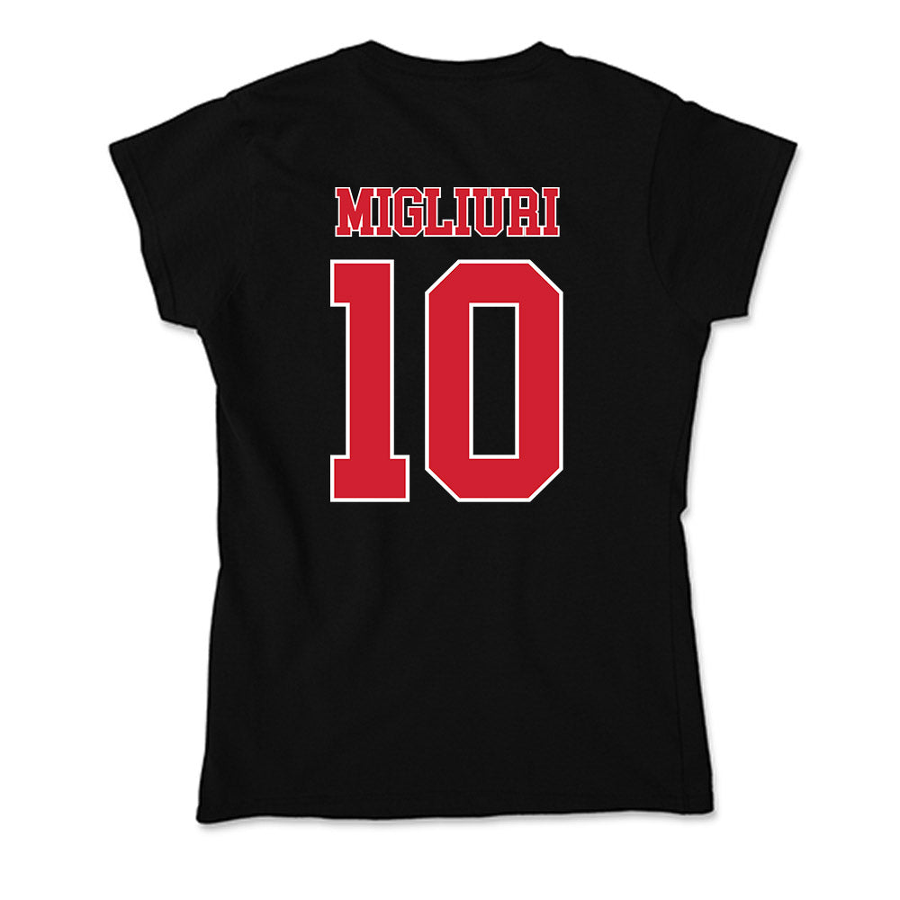Fairfield - NCAA Women's Volleyball : Noella Migliuri - Soft Style Women’s T-Shirt-1