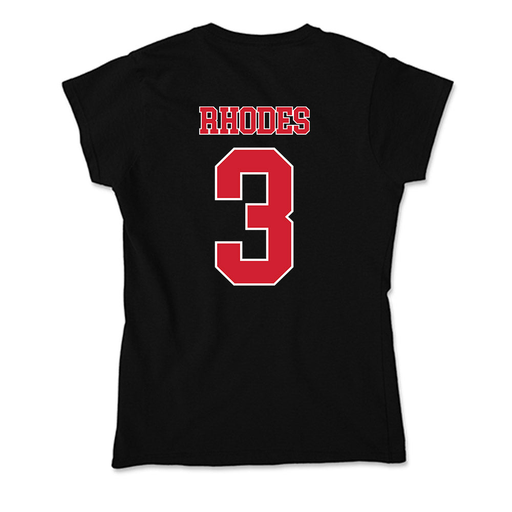 Fairfield - NCAA Women's Basketball : Addison Rhodes - Soft Style Women’s T-Shirt-1