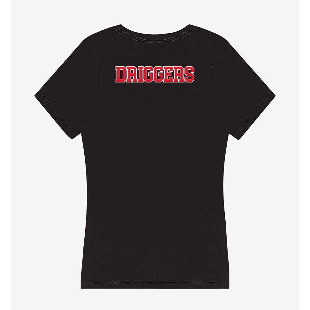 Fairfield - NCAA Men's Swimming & Diving : Colton Driggers - Women's V-Neck T-Shirt-1