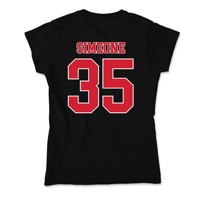 Fairfield - NCAA Women's Lacrosse : Anabella Simeone - Soft Style Women’s T-Shirt-1