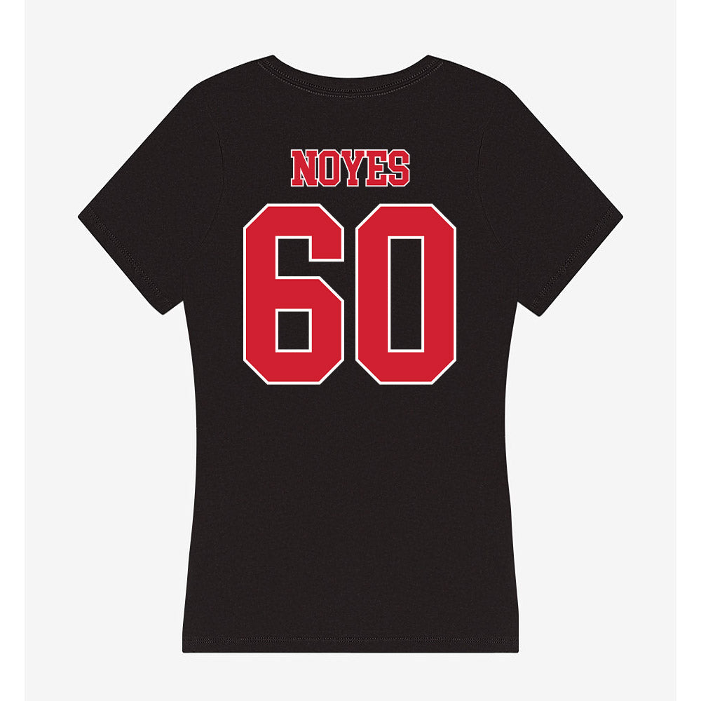 Fairfield - NCAA Men's Lacrosse : Chase Noyes - Women's V-Neck T-Shirt-1