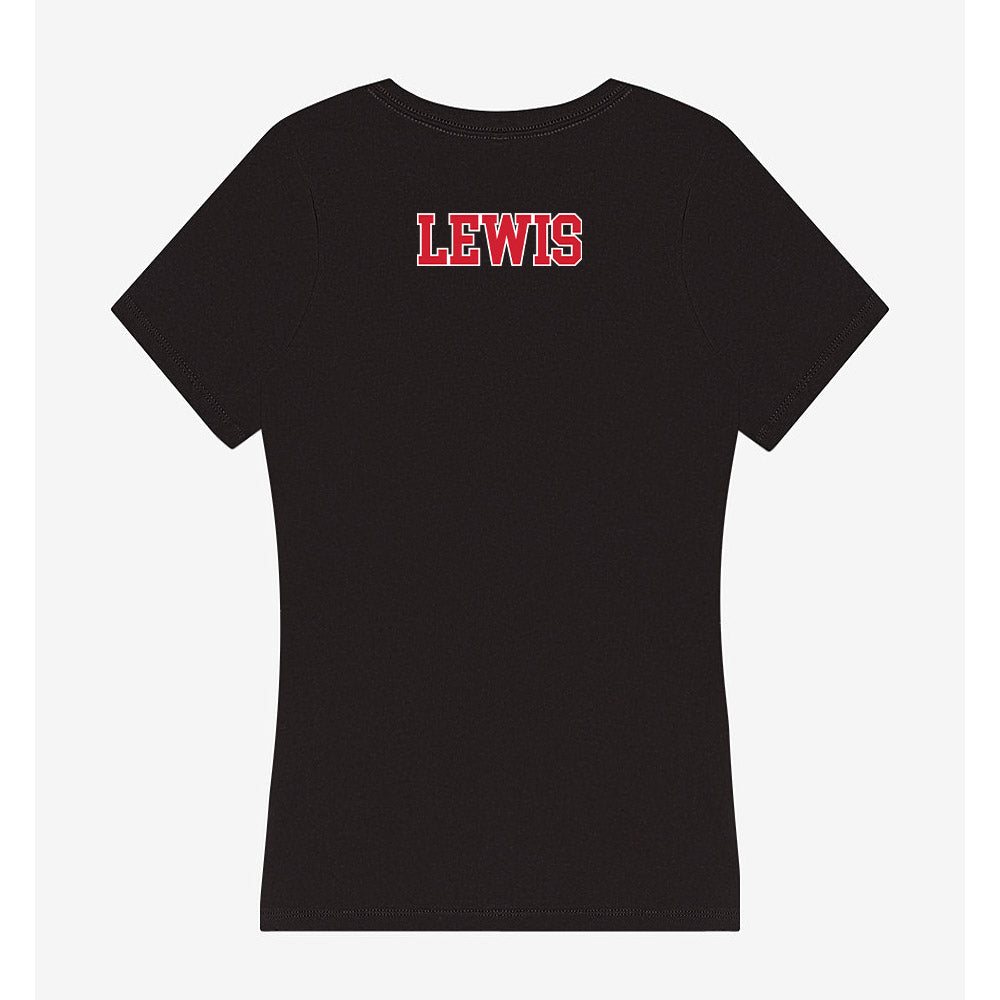 Fairfield - NCAA Women's Rowing : Scout Lewis - Women's V-Neck T-Shirt-1