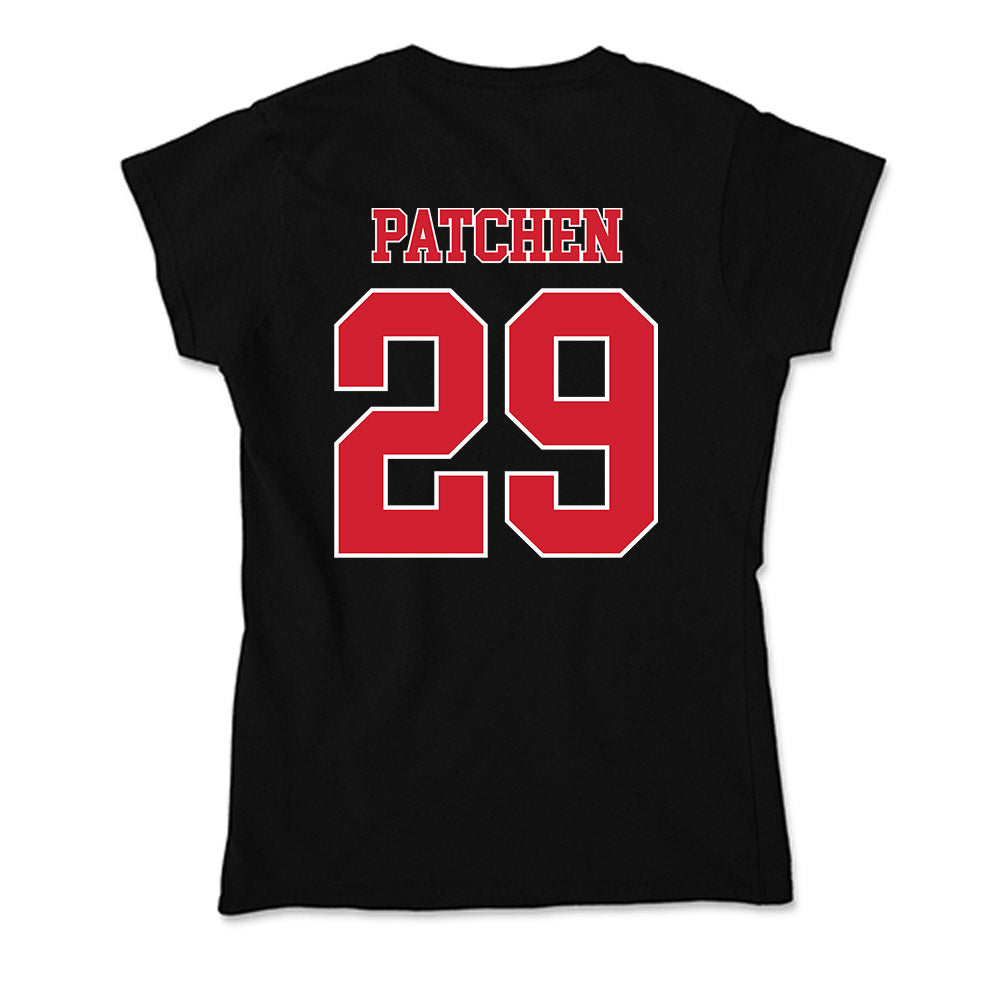 Fairfield - NCAA Men's Lacrosse : Luke Patchen - Soft Style Women’s T-Shirt-1