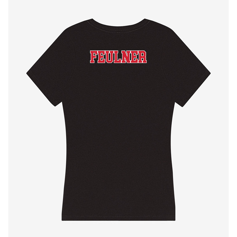 Fairfield - NCAA Women's Rowing : Elizabeth Feulner - Women's V-Neck T-Shirt-1