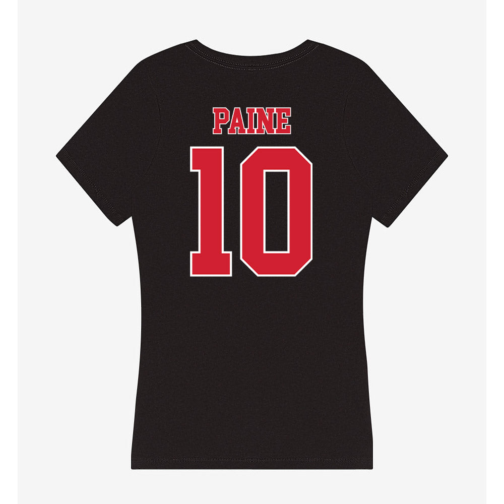 Fairfield - NCAA Baseball : Ryan Paine - Women's V-Neck T-Shirt-1