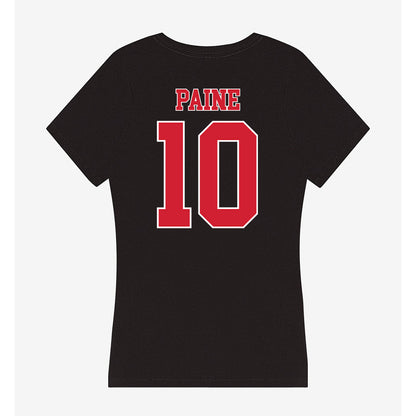 Fairfield - NCAA Baseball : Ryan Paine - Women's V-Neck T-Shirt-1