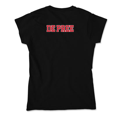 Fairfield - NCAA Women's Swimming & Diving : Natasha De Pree - Soft Style Women’s T-Shirt-1