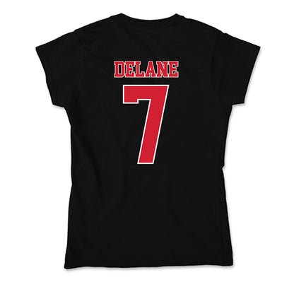 Fairfield - NCAA Men's Lacrosse : KJ Delane - Soft Style Women’s T-Shirt-1