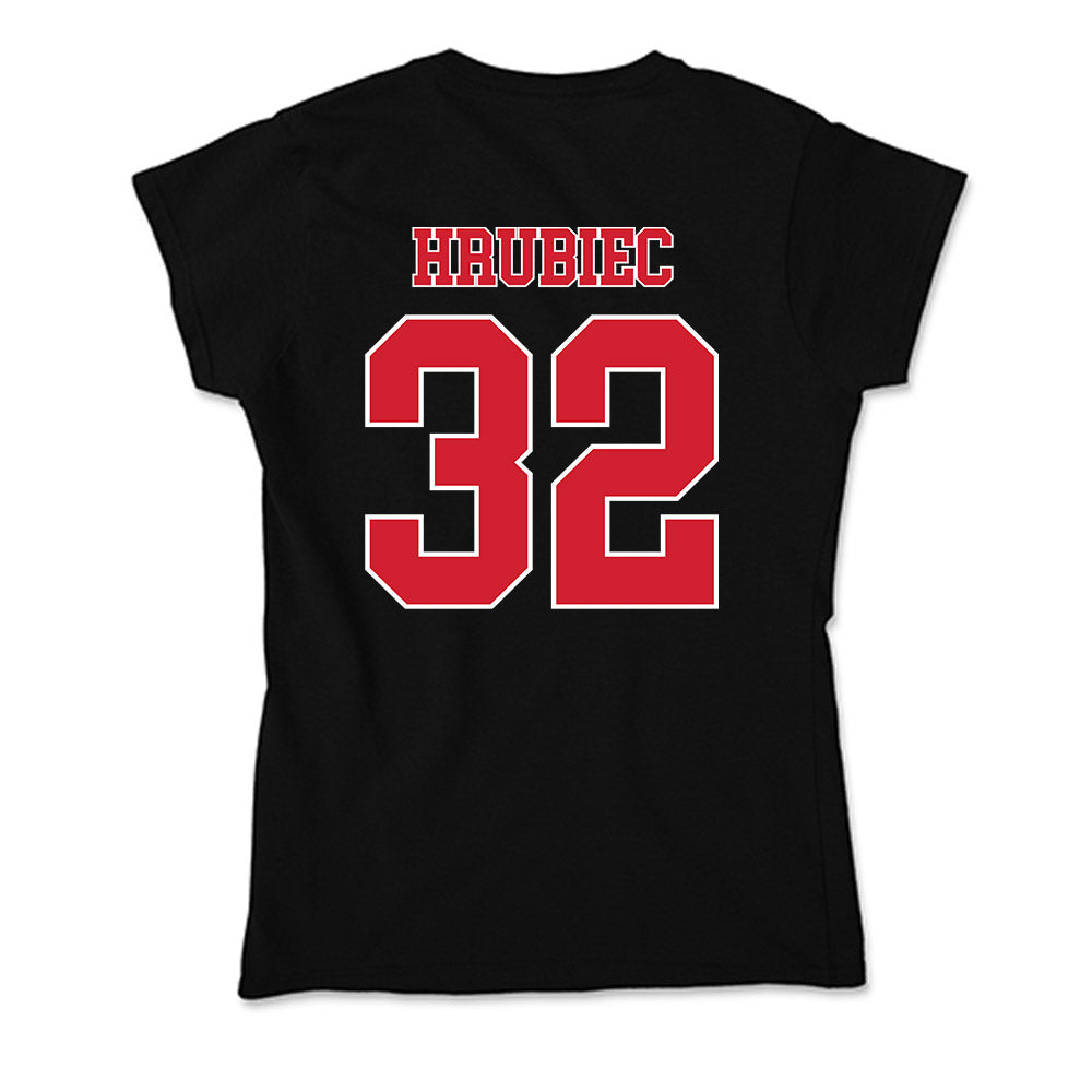Fairfield - NCAA Men's Lacrosse : Bryce Hrubiec - Soft Style Women’s T-Shirt-1