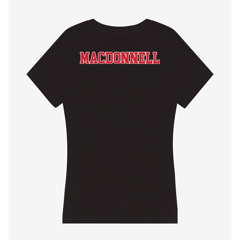 Fairfield - NCAA Men's Rowing : Ryan MacDonnell - Women's V-Neck T-Shirt-1