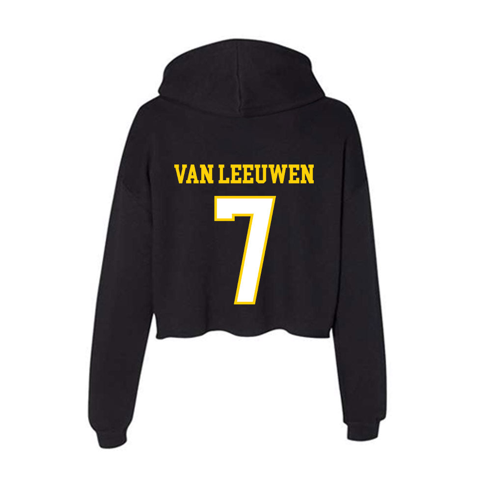 Delaware - NCAA Women's Field Hockey : Linde Van Leeuwen - Women's Crop Fleece Hoodie-1