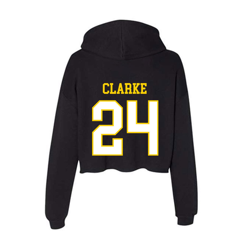 Delaware - NCAA Women's Field Hockey : Katie Clarke - Women's Crop Fleece Hoodie-1