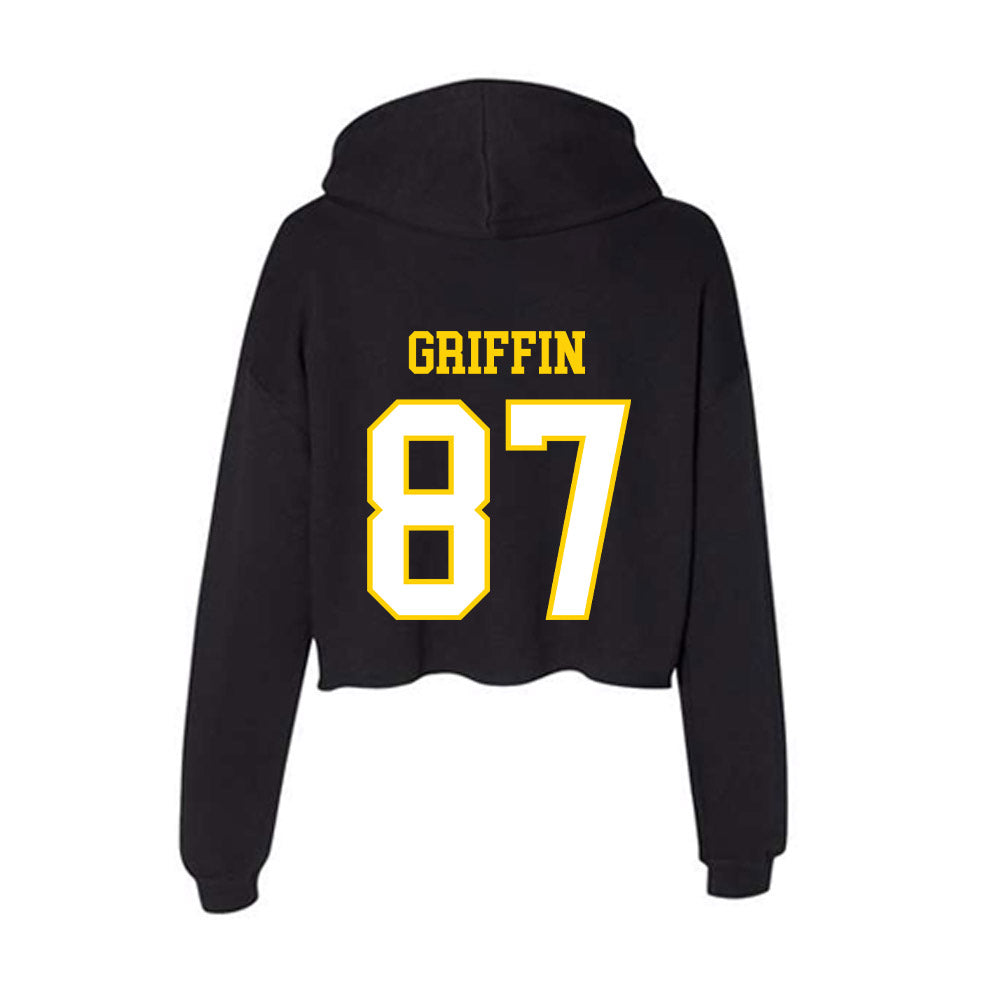 Delaware - NCAA Football : Carson Griffin - Women's Crop Fleece Hoodie-1